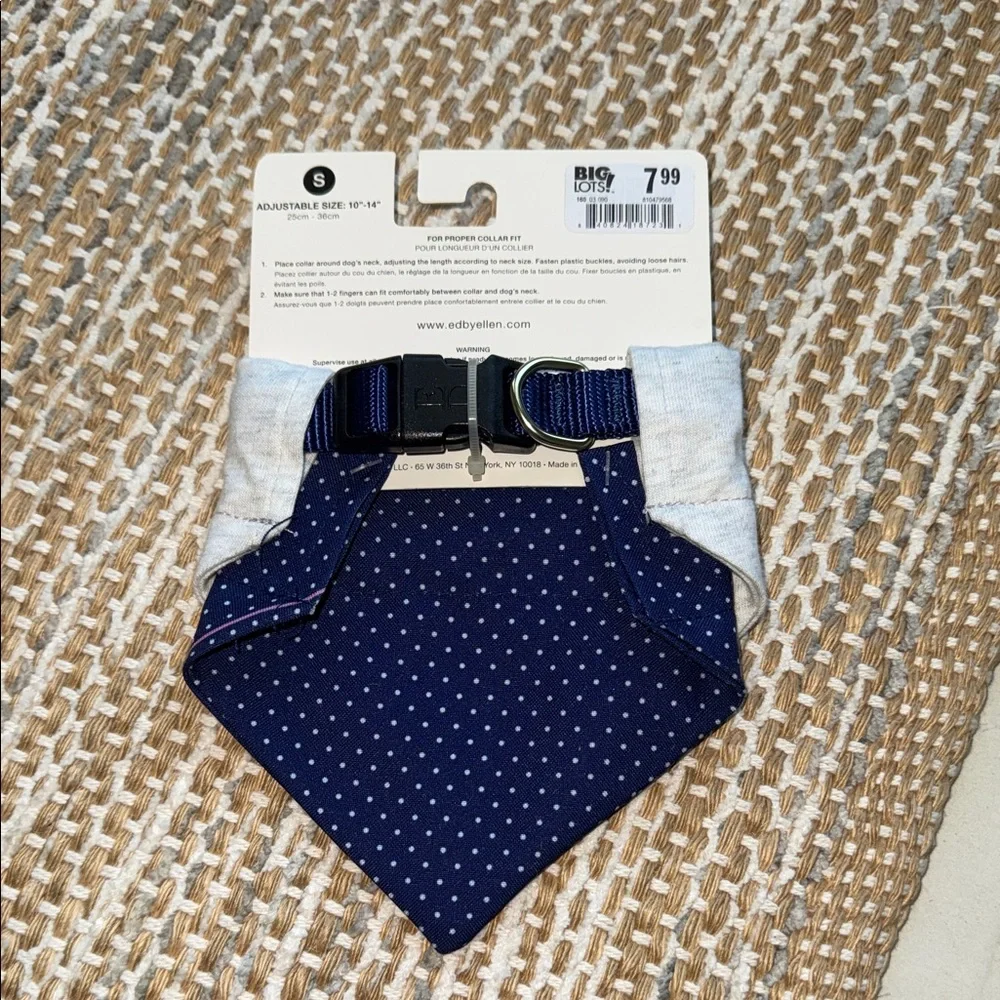 Ellen DeGeneres Kids Bib - Gray and Navy